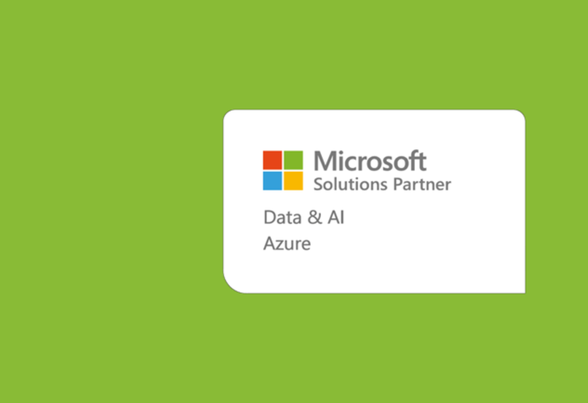 Moberg achieves Microsoft Solutions Partner for Data & AI (Azure)